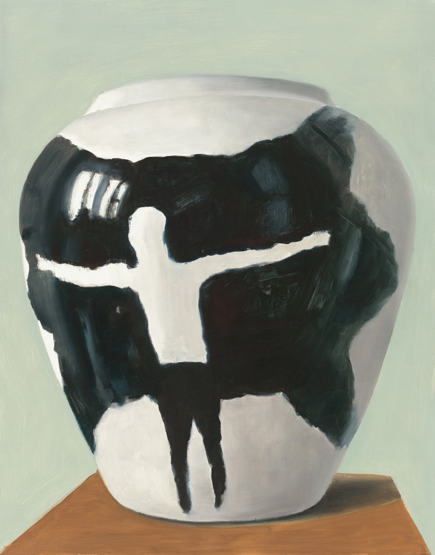 Trophy Vase (2019), 50 x 40 cm, oil on panel